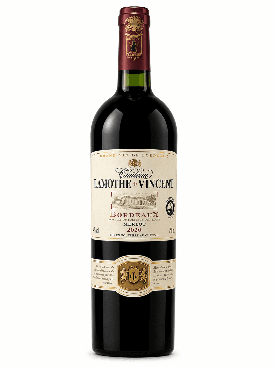 Merlot CHETAU Lamothe Vincent