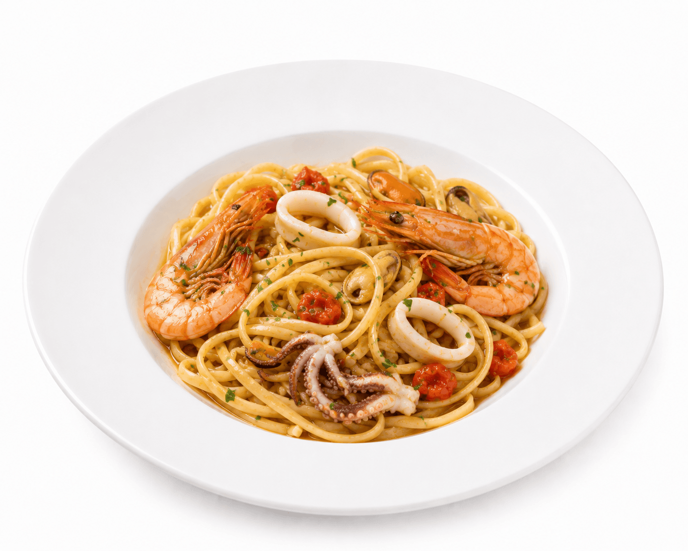 Linguini me Fruta Deti